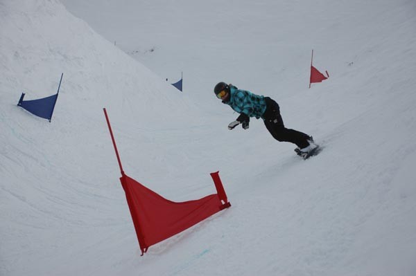 Juliane Bray, winning female snowboarder